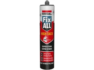 Fugemasse  Soudal MS High Tack 290 ml svart 140kr