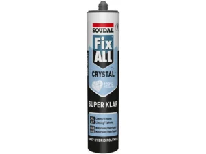 Fugemasse Soudal MS Fix All Crystal 290 ml  140kr