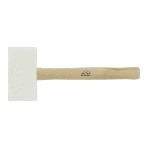 Stubai kunststofhammer (splintfri) med firkantet hode, 155x85x35mm 700kr