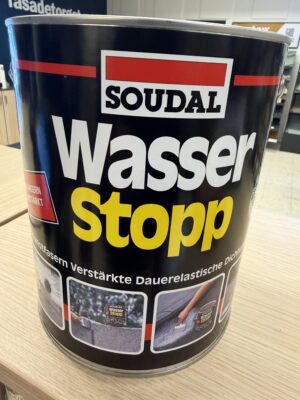 Vanntettingsbelegg Soudal Wasser Stop 4KG  1300kr