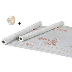 Tyvek Soft pakke (vindsperre + tape) DU PONT 3700kr pakke