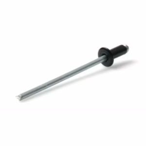 BLINDNAGLE AL/ST SORT 3,2X8 mm RAL 9005 1000STK 800KR