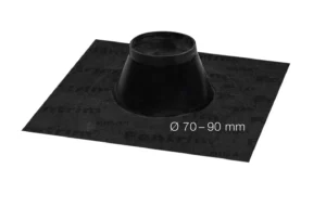 Mansjett SIGA FENTRIM SVART Ø 70 – 90 mm 540KR
