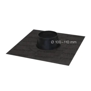 Mansjett SIGA FENTRIM SVART Ø 100 – 110 mm 893KR